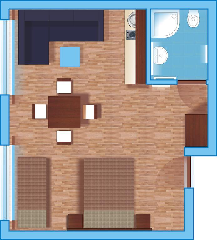 Kompleks Apartament-Serwis Krakkó Kültér fotó